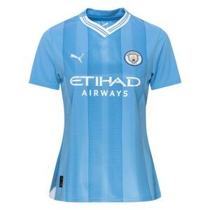 Puma Manchester City FC Home Jersey 2023/24 Women's Medium 770440 01 Blue NEW